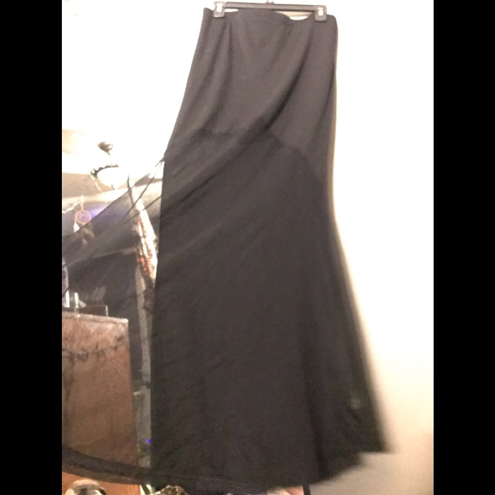 UNIF; Mesh Maxi Skirt. - Picture 4 of 4